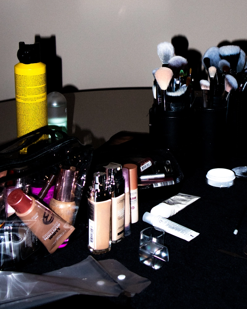 Une palette de maquillage